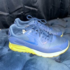 Nike AirMax Blue/Neon Yellow